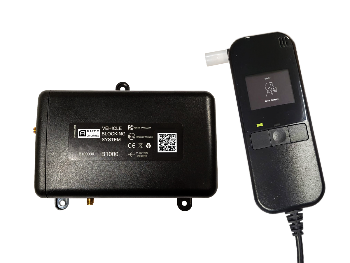 Alcoscreen B1000 device and dashboard